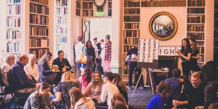 Workshop taking place in Library