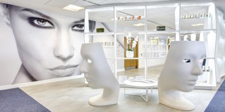 branded full wall backdrop