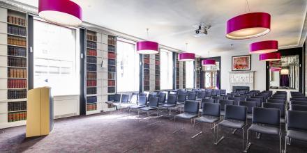 theatre style with lectern