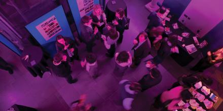 Atrium reception area